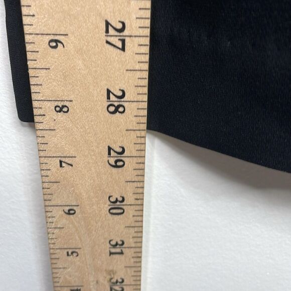 Anne Klein Black Pleated Straight Leg High Rise size 8 - Picture 10 of 13